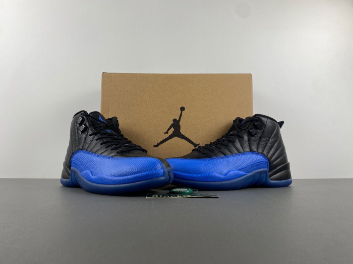 air Jordan 12 Retro Black Game Royal 130690-014