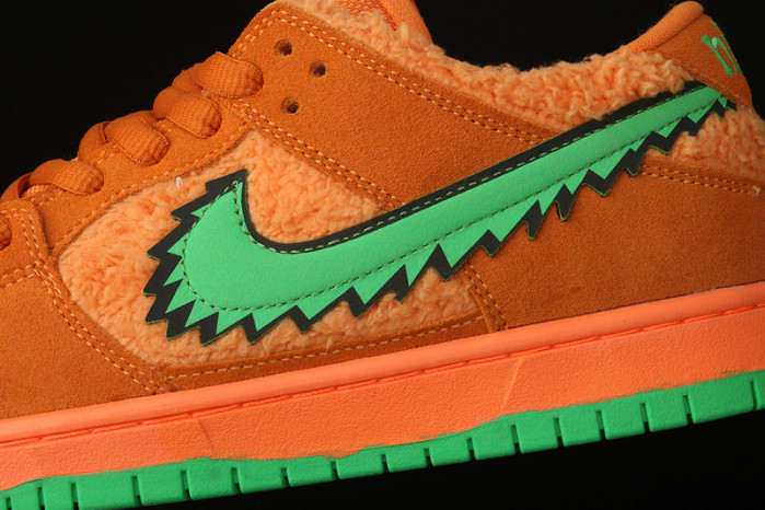 GRATEFUL DEAD X NIKE SB DUNK LOW "ORANGE BEAR"-CJ5378-800