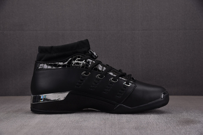 air Jordan 17 OG Low Black Chrome  303891-004