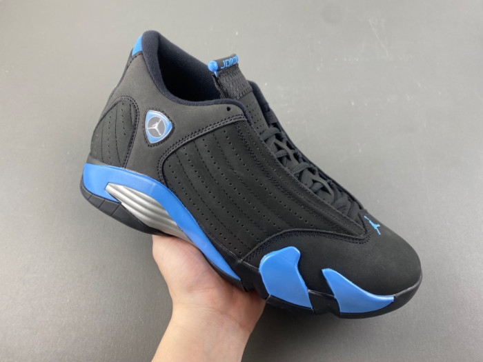 Air Jordan 14 “Black/University Blue”  487471-007