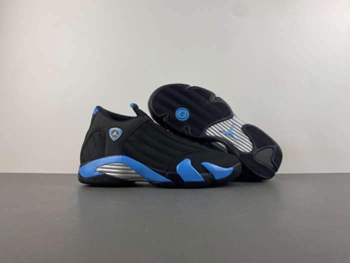 Air Jordan 14 “Black/University Blue”  487471-007