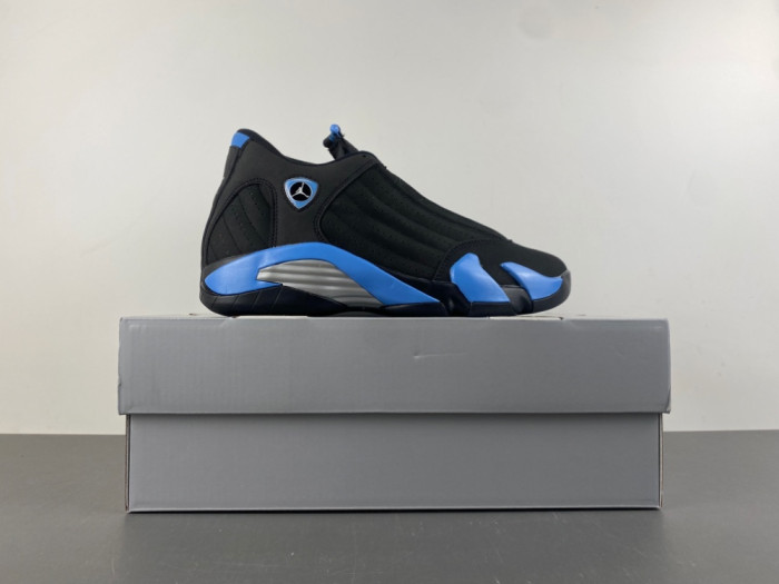 Air Jordan 14 “Black/University Blue”  487471-007