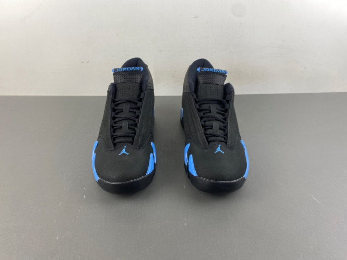 Air Jordan 14 “Black/University Blue”  487471-007