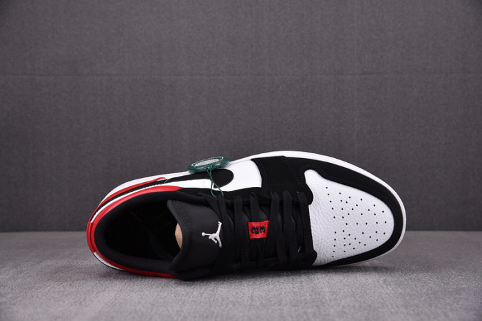 AIR JORDAN 1 LOW BLACK TOE 553558-116