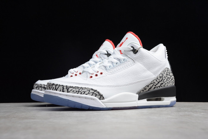AIR JORDAN 3 RETRO NRG "FREE THROW LINE" WHITE MENS 923096-101