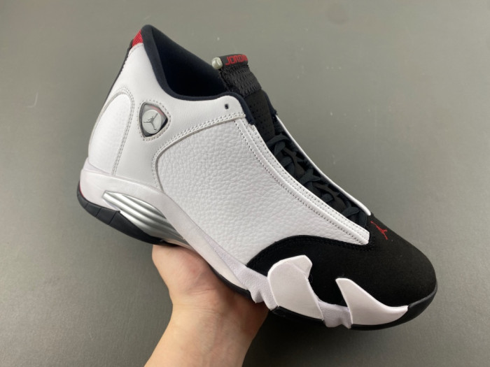 Air Jordan 14 Retro Black Toe (2024)  487471-160