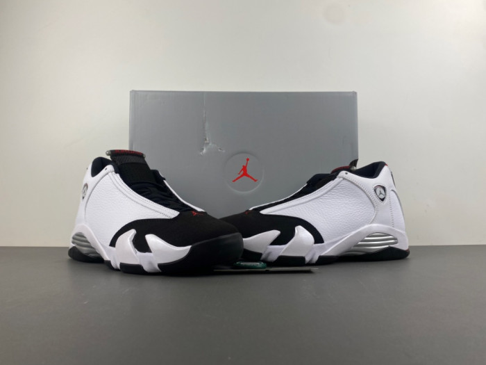Air Jordan 14 Retro Black Toe (2024)  487471-160