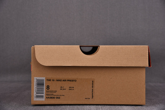 Nike Air Presto OFW Black (2018) AA3830-002