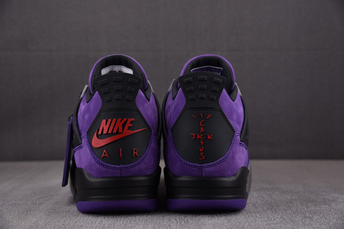 Travis Scott x Air Jordan 4 Retro Purple  AJ4-766296