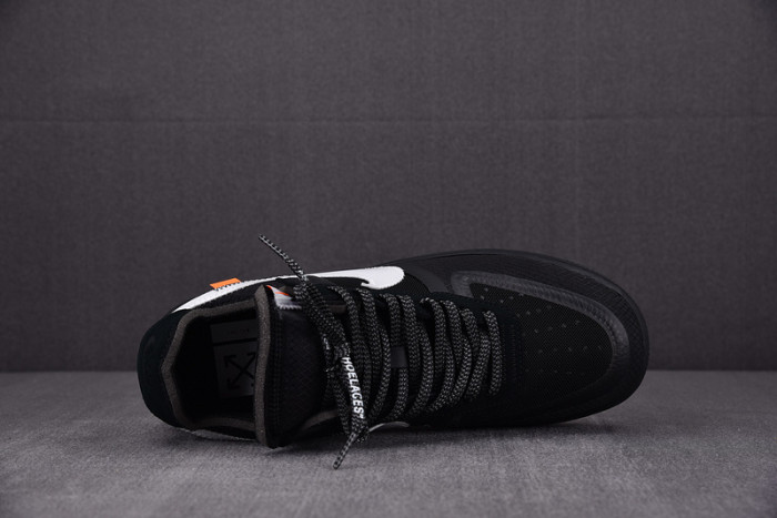 Nike Air Force 1 Low OFW Black White AO4606-001