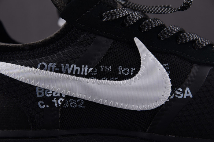 Nike Air Force 1 Low OFW Black White AO4606-001