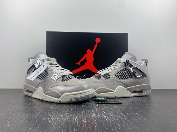 Air Jordan 4 WMNS “Light Iron Ore” “Frozen Moments” AQ9129-001