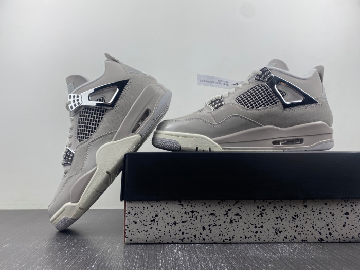 Air Jordan 4 WMNS “Light Iron Ore” “Frozen Moments” AQ9129-001