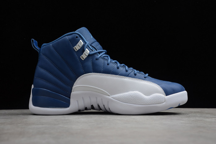 air JORDAN 12 RETRO STONE BLUE - 130690-404