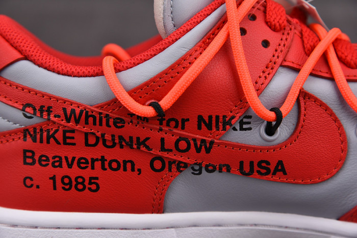 NIKE DUNK LOW OFW UNIVERSITY RED CT0856-600