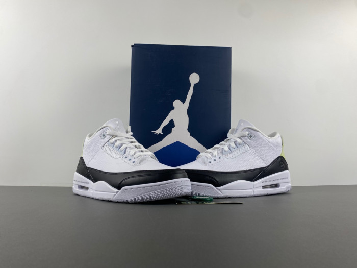 FRAGMENT AIR JORDAN 3 WHITE BLACK DA3595-100