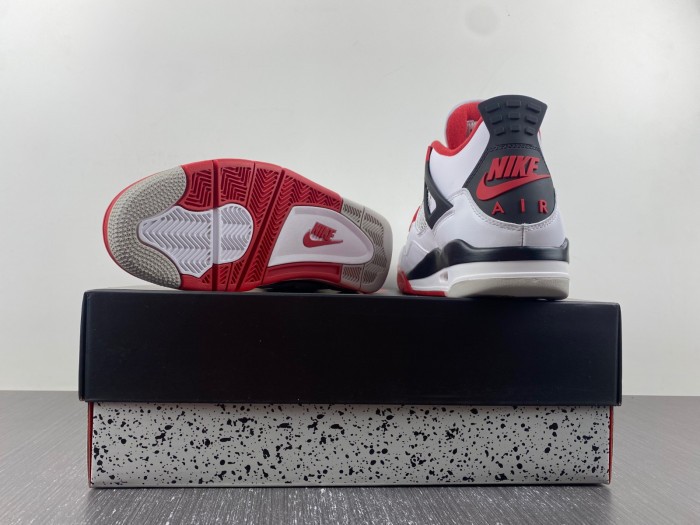 AIR JORDAN 4 RETRO  FIRE RED (2020)  DC7770-160
