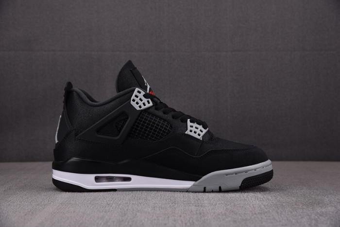 Air Jordan 4 Black Canvas DH7138-006