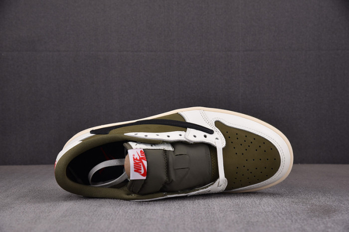 Travis Scott x Air Jordan 1 Low OG “Medium Olive” DM7866-200