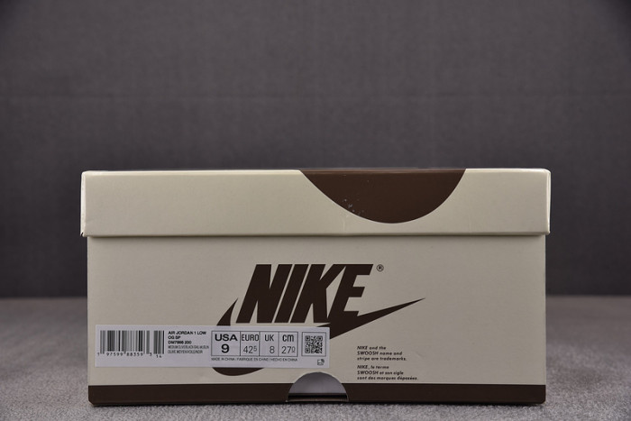 Travis Scott x Air Jordan 1 Low OG “Medium Olive” DM7866-200