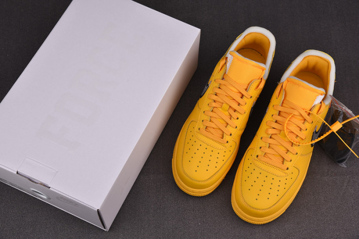 Nike Air Force 1 Low OFW ICA University Gold DD1876-700