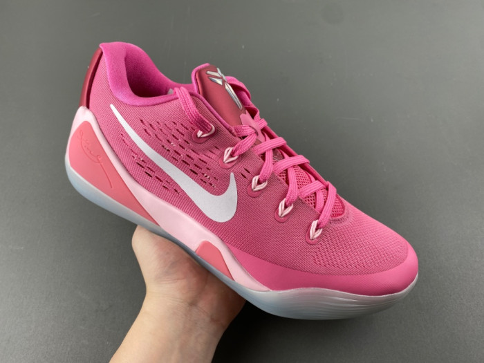 Nike Kobe 9 EM Low Protro Kay Yow Think Pink  HQ4995-600