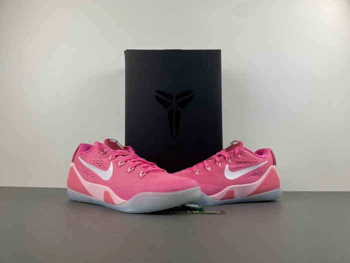 Nike Kobe 9 EM Low Protro Kay Yow Think Pink  HQ4995-600
