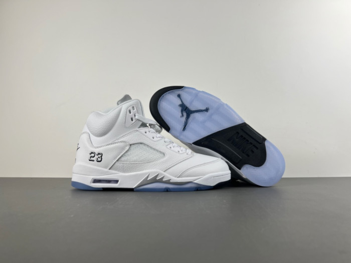 Air Jordan 5 Retro White Metallic (2026)  HQ7978-103