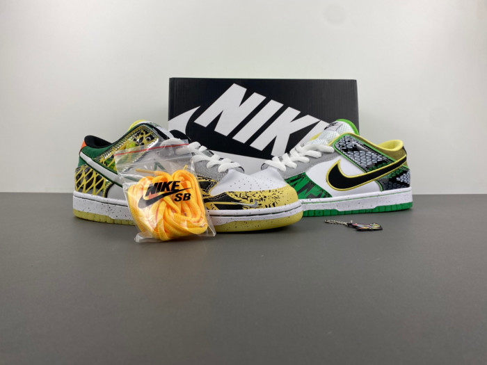 Nike Dunk Low What the Duck Away University of Oregon PE  HV1454-100