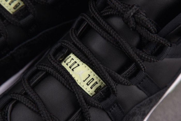 Air Jordan 11 Retro Black Barely Volt  IB1378-001