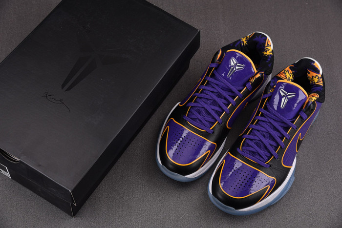 KOBE 5 PROTRO LAKERS COURT PURPLE/BLACK-UNIVERSITY GOLD CD4991-500