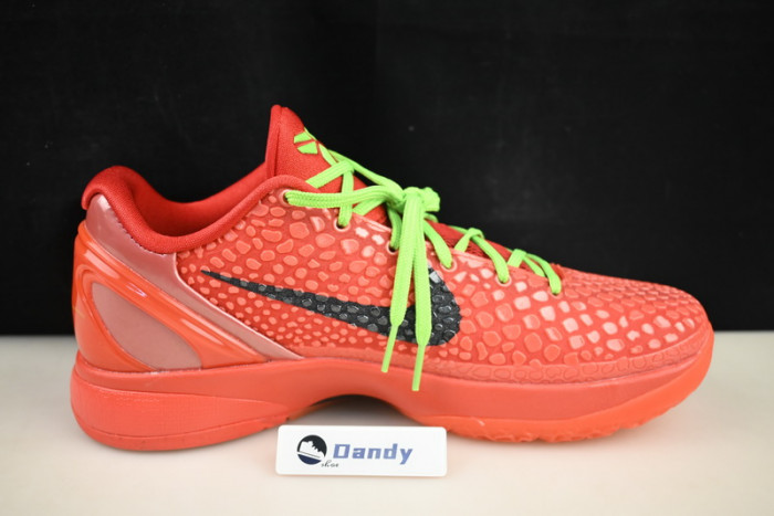Nike Kobe 6 Protro “Reverse Grinch” FV4921-600