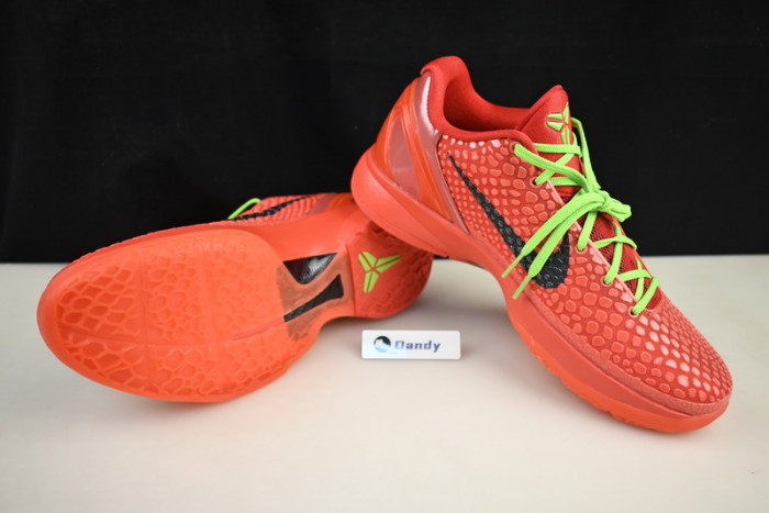 Nike Kobe 6 Protro “Reverse Grinch” FV4921-600