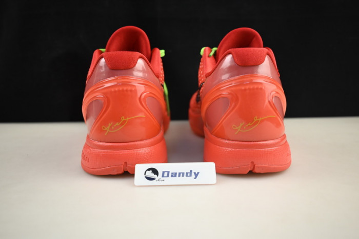 Nike Kobe 6 Protro “Reverse Grinch” FV4921-600